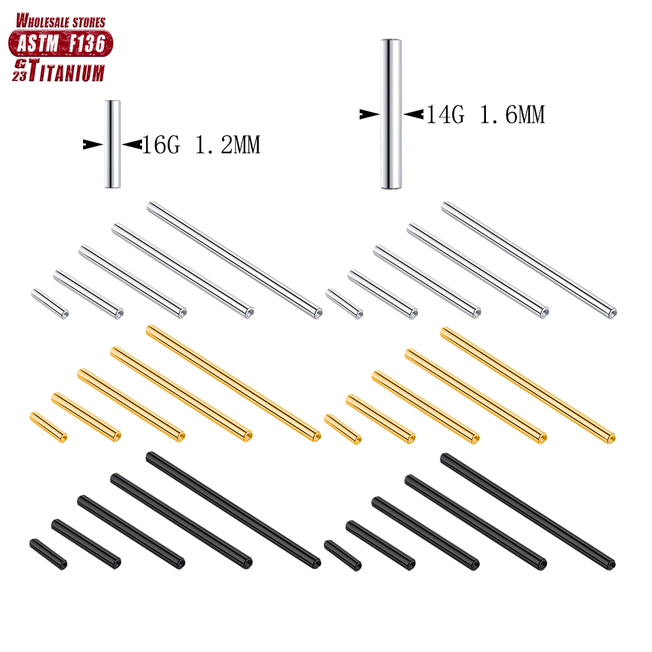 Body Jewelry Implants - Wholesale ASTM F136 Implant Grade Titanium