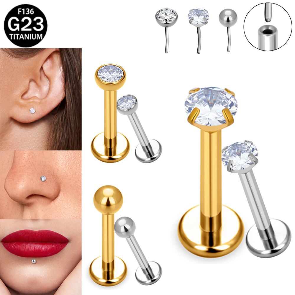 Body Jewelry Implants - F136 G23 Implant Grade Titanium Hypoallergenic