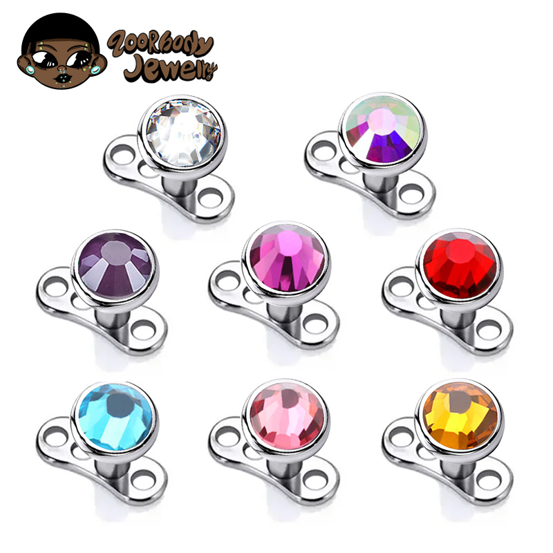 Body Jewelry Implants - G23 Titanium Piercing Micro Dermal Anchor