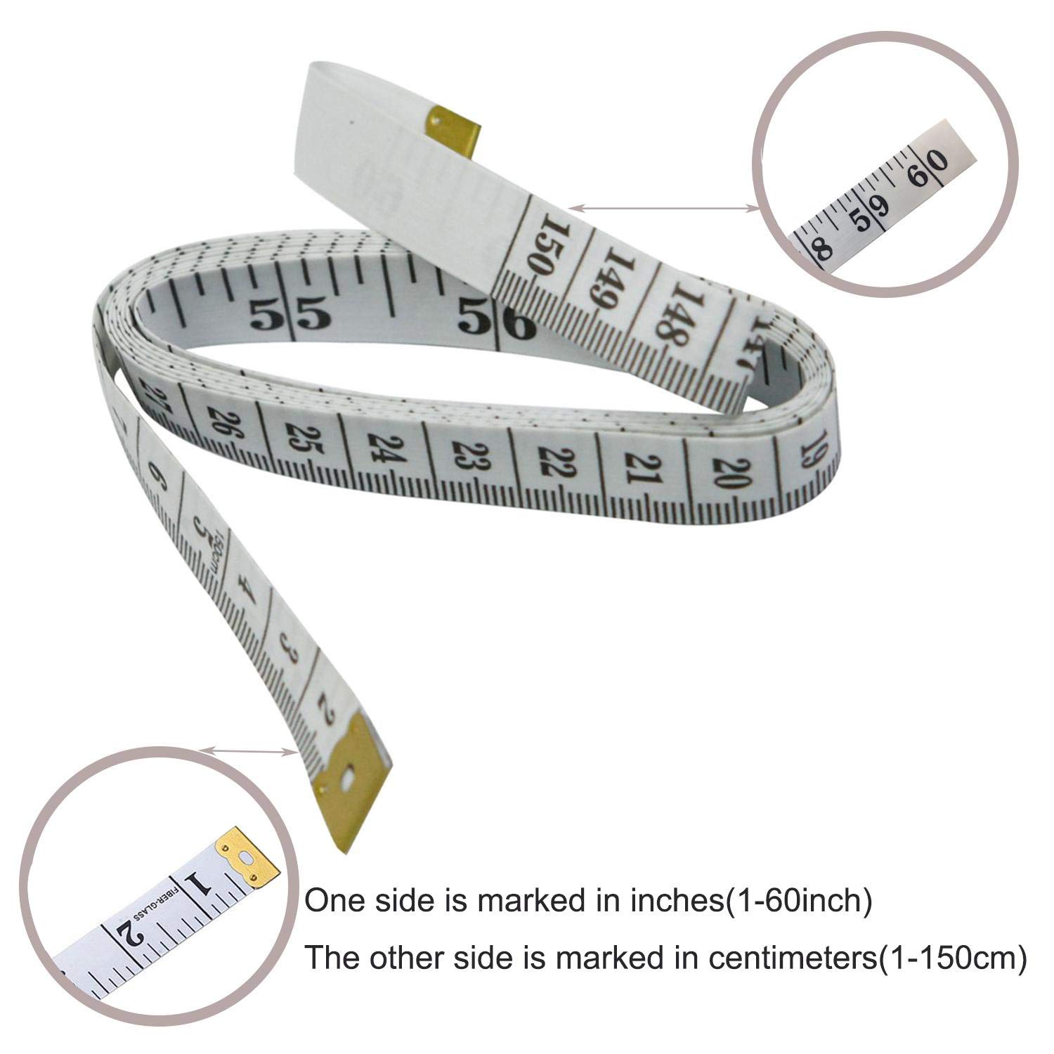 GDMINLO Soft Tape Measure Doub - Body Jewelry Measurements review and price