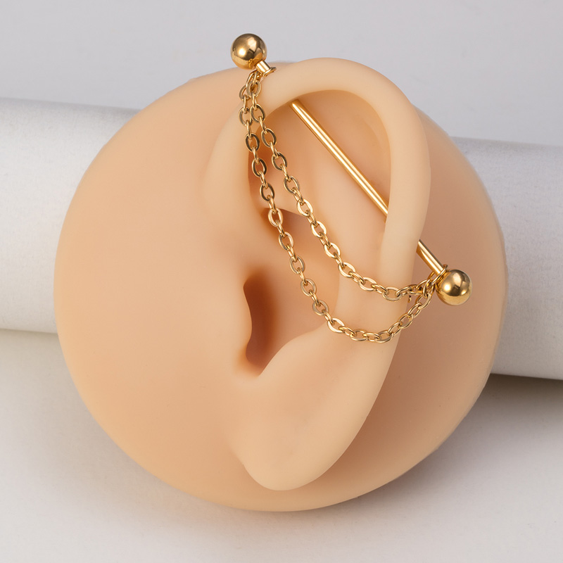 1pc Industrial Piercing Barbel - Body Jewelry Implants review and price