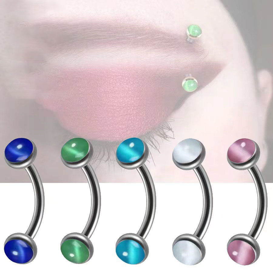 1Piece Eyebrow Piercing Banana - Eyebrow Curved Barbell review and price