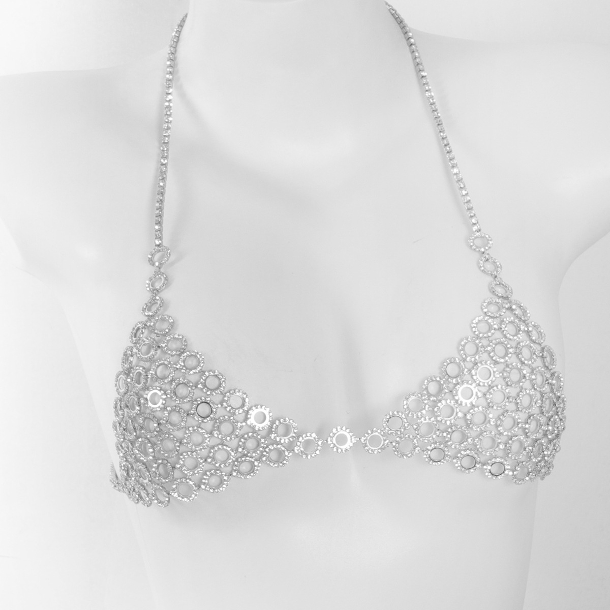 Fashionable Circular Splicing  - Body Jewelry Necklace review and price