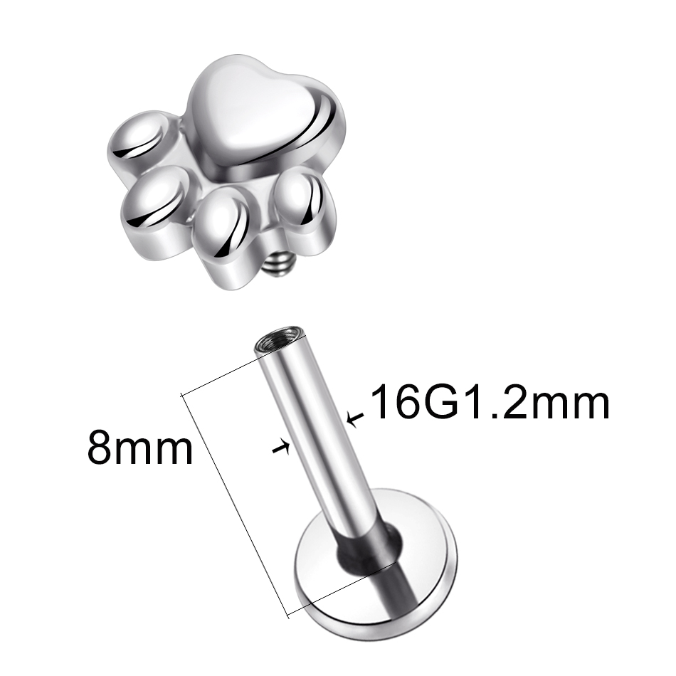 1pcs Implant Grade Titanium Pu - Body Jewelry Implants review and price