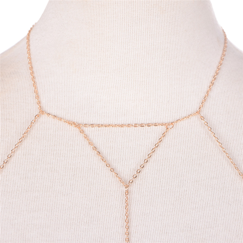 Gold Silver Fashion Link Chain - Body Jewelry Necklace review and price
