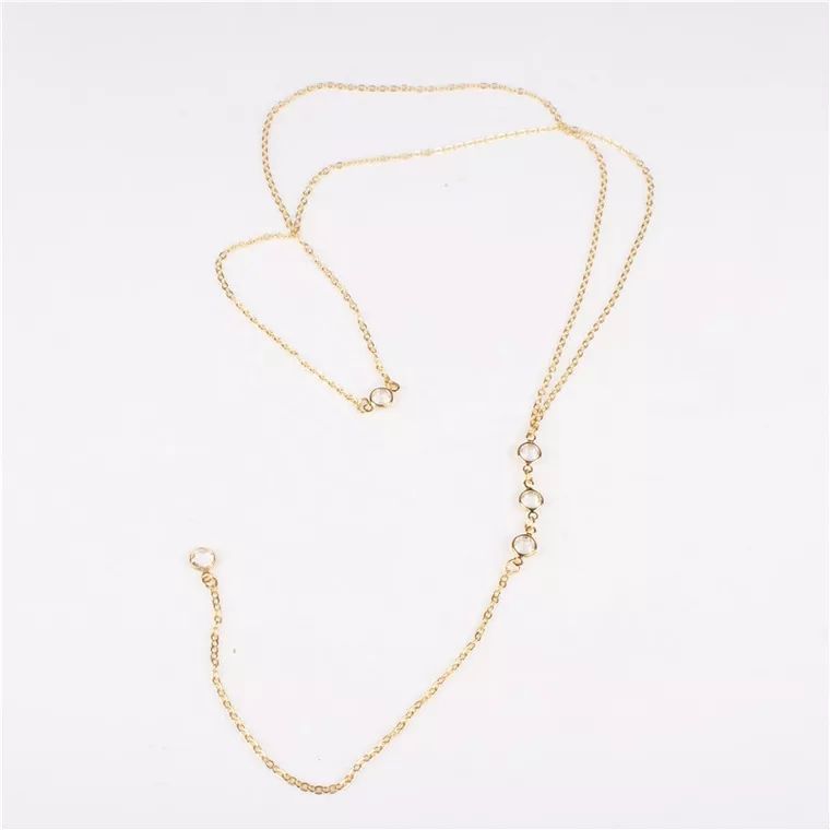 New Rhinestone Sexy Women's Ba - Body Jewelry Necklace review and price