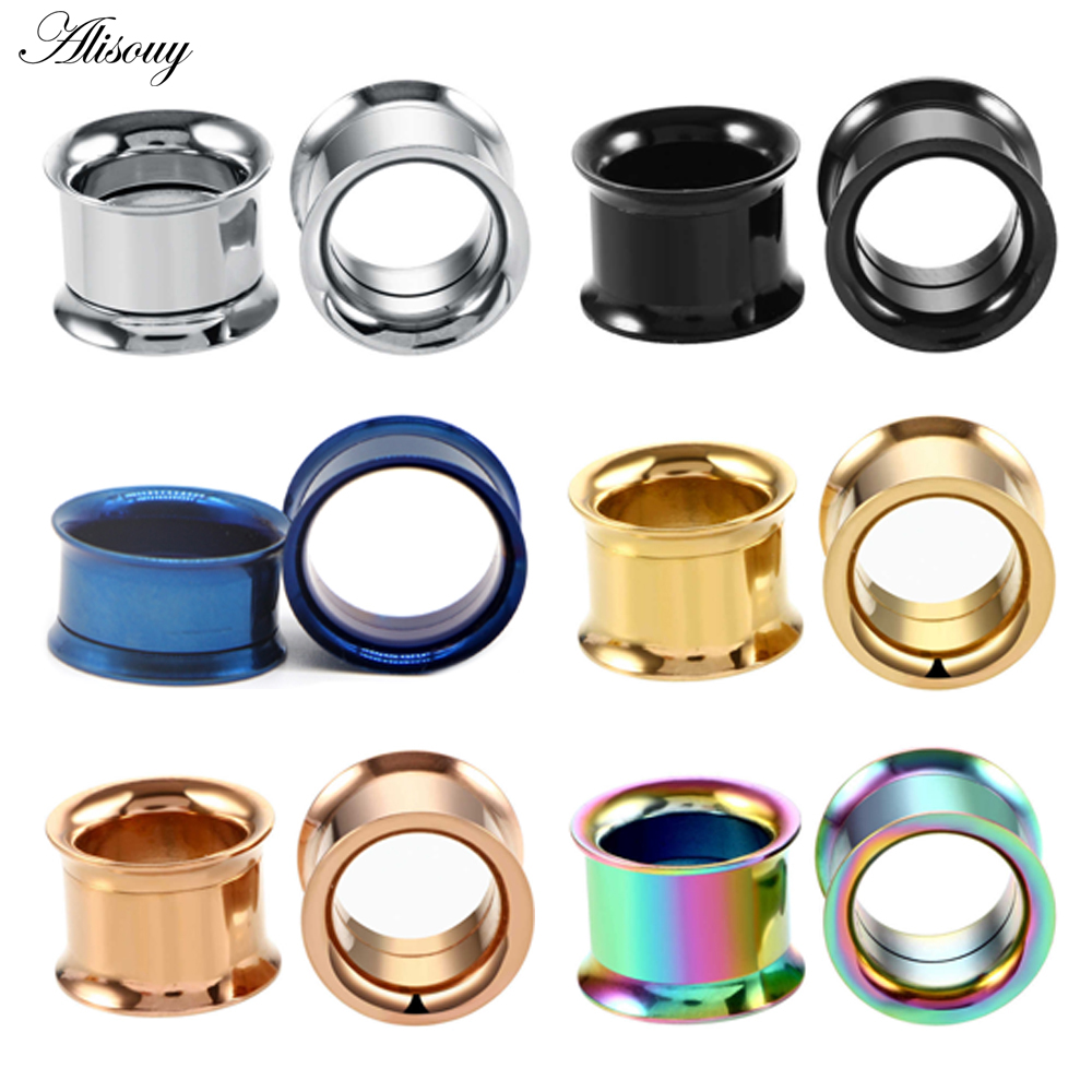 1pc 2mm-25mm Stainless Steel E - Body Jewelry Gauges review and price