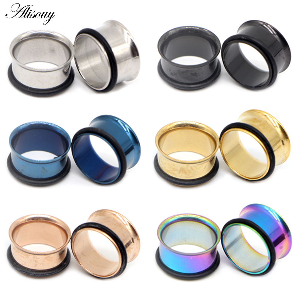 1pc 2mm-25mm Stainless Steel E - Body Jewelry Gauges review and price
