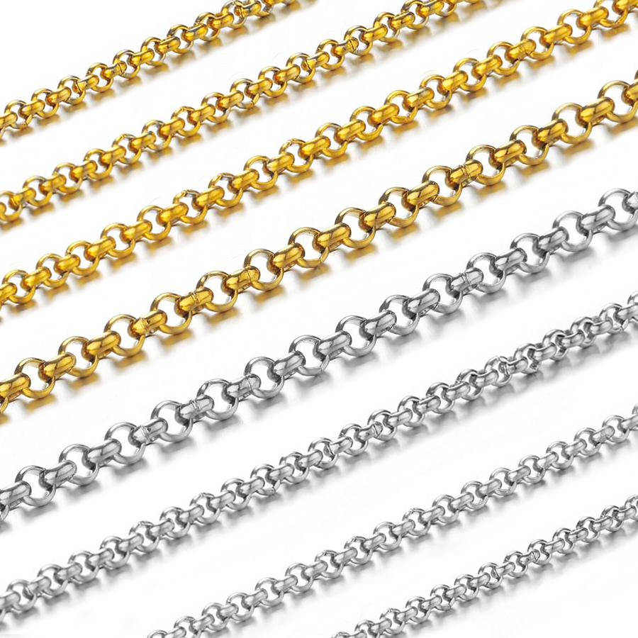 1 Meter 2-4mm Stainless Steel  - Body Jewelry Necklace review and price