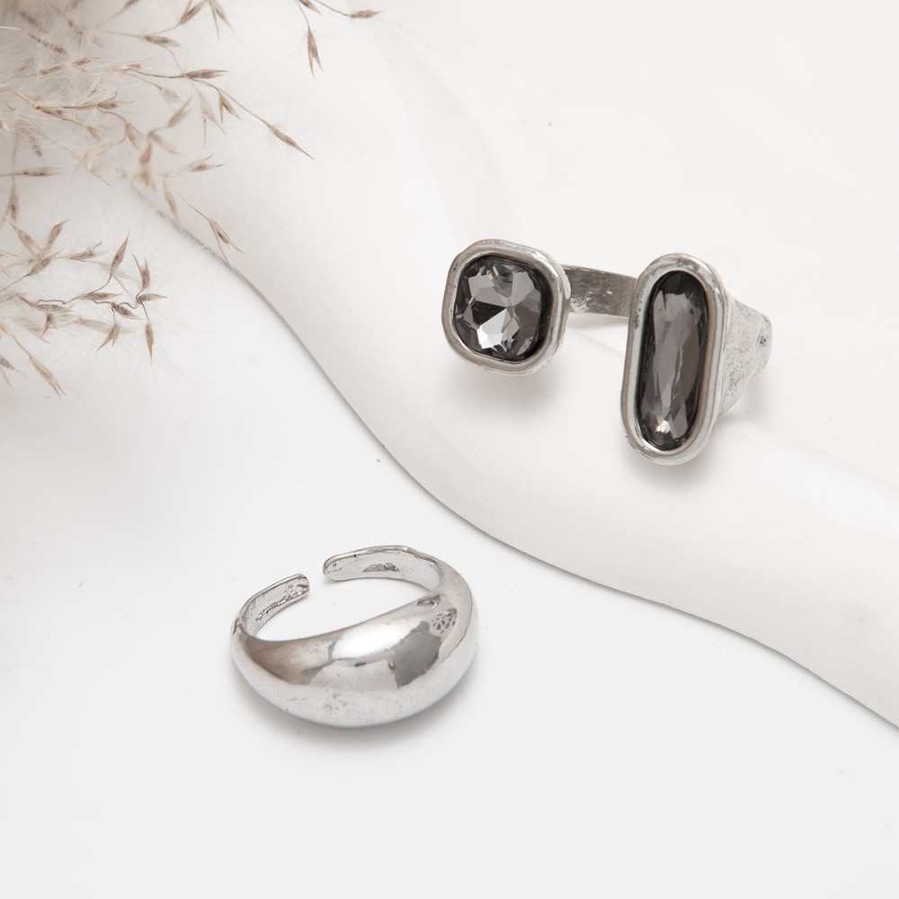 2Pcs/set Light Lux Toe Ring Se - Body Jewelry Rings review and price