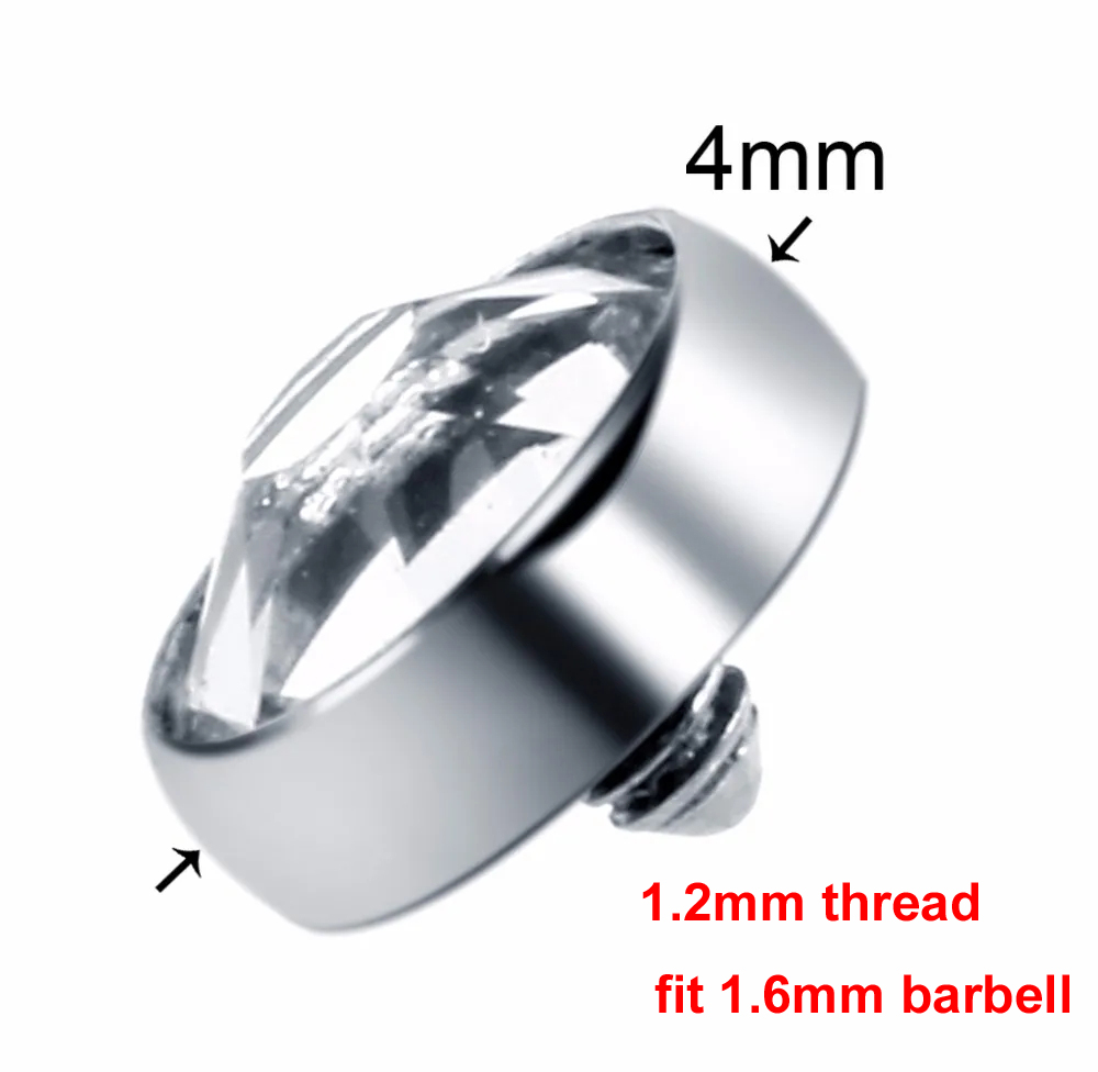 1PC G23 Titanium Dermal Anchor - Body Jewelry Implants review and price