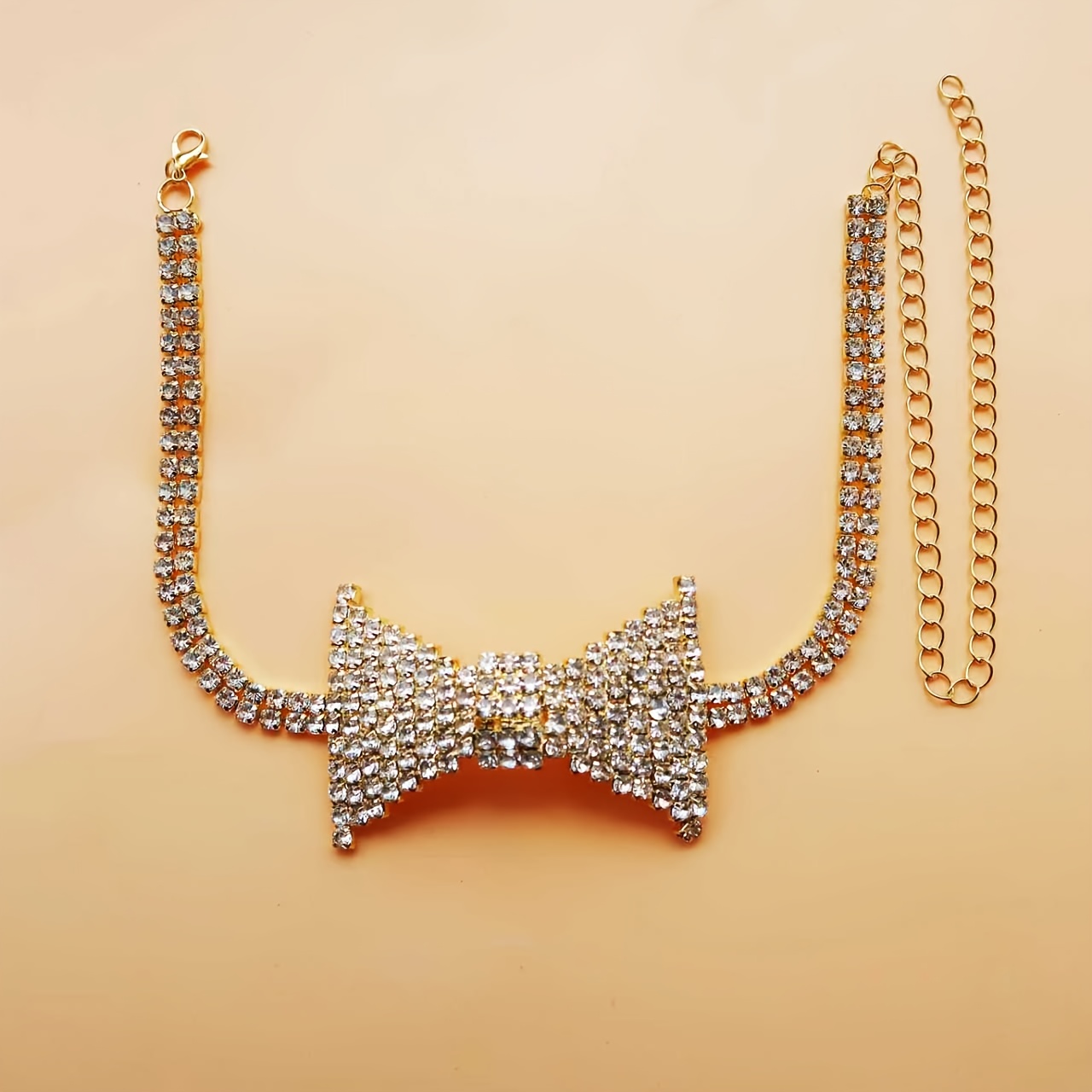 Exquisite Elegant Rhinestone B - Body Jewelry Necklace review and price