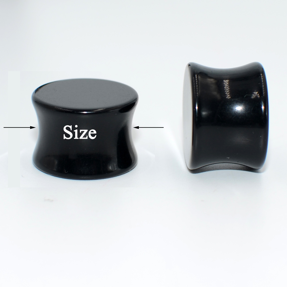 1 Pair 3mm-50mm Big Size Solid - Body Jewelry Gauges review and price