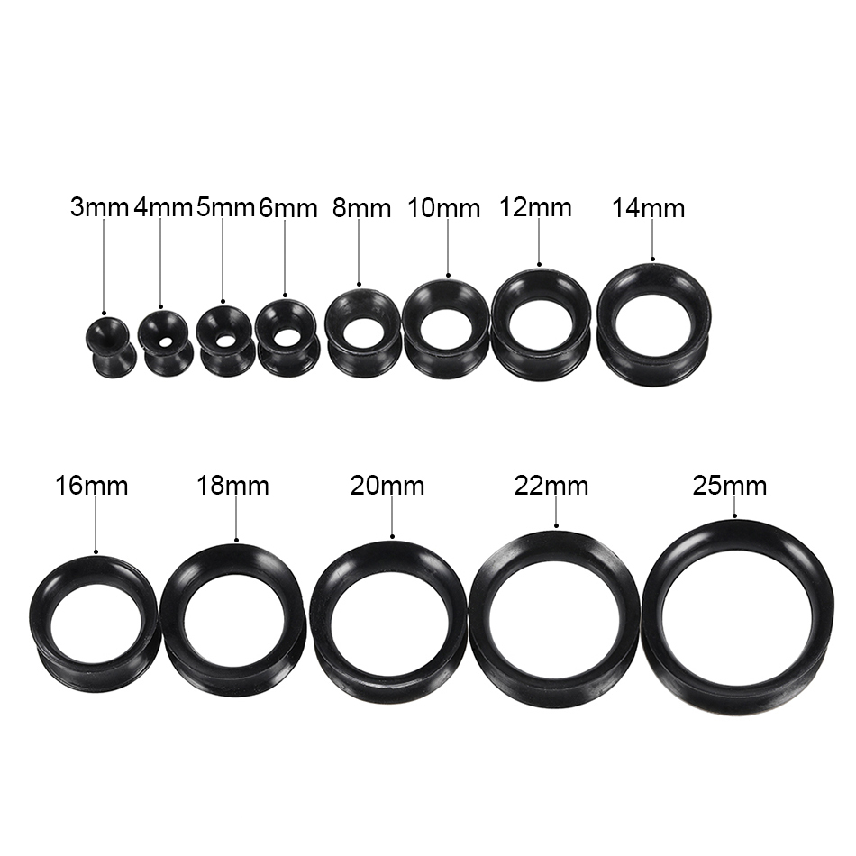 30pcs/lot Silicone Flexible Ea - Body Jewelry Gauges review and price