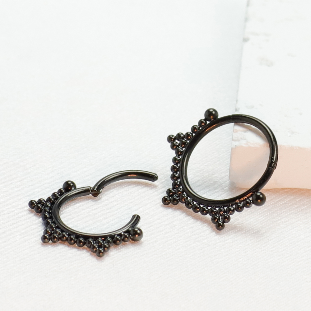 F136 Titanium Piercing Black N - Body Jewelry Implants review and price