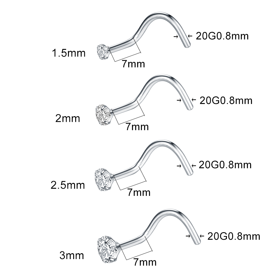 1/5pcs Implant Grade Titanium  - Body Jewelry Implants review and price