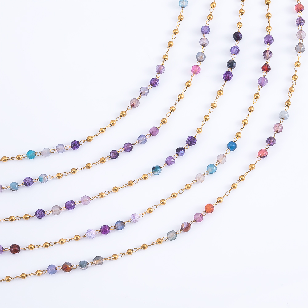 0.5M 1M Stainless Steel Colore - Body Jewelry Necklace review and price