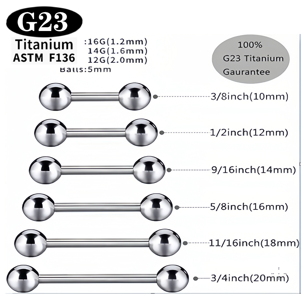 1/5/50PCS ASTM F136 Implant Gr - Body Jewelry Implants review and price