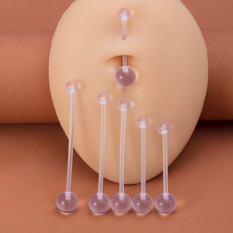 6pcs Flexible Navel Piercing A - Body Jewelry Implants review and price