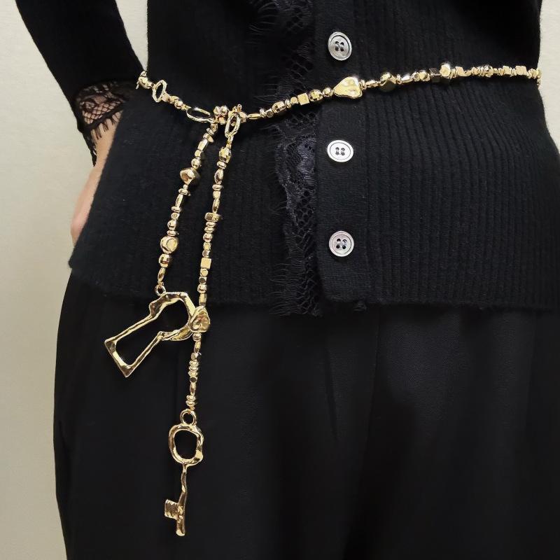 Exaggerated Irregular Beaded C - Body Jewelry Necklace review and price