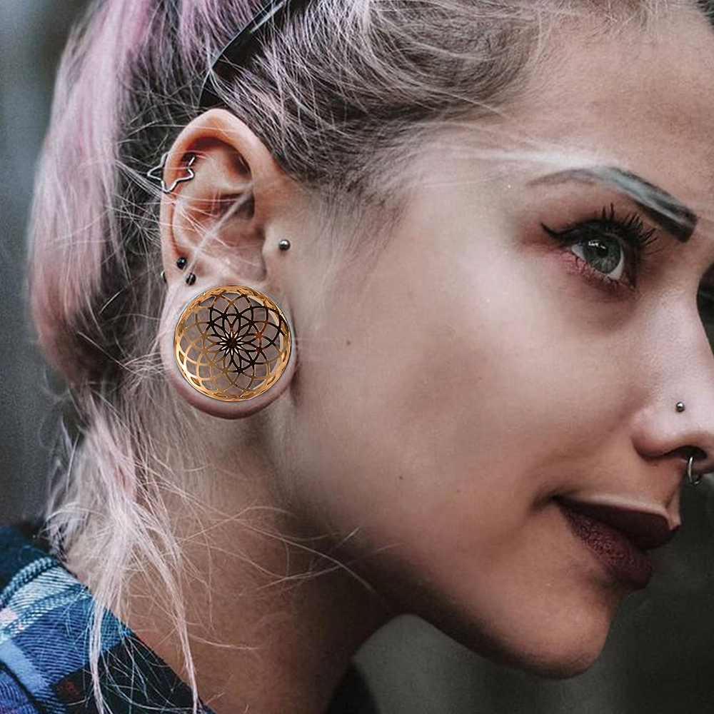 Vankula 2PCS 316 Stainless Ste - Body Jewelry Gauges review and price